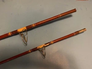 VINTAGE DAIWA 9 FOOT 2 INCH 12 TO 30 POUND CLASS 2-PIECE SURF SPINNING ROD - Picture 1 of 17