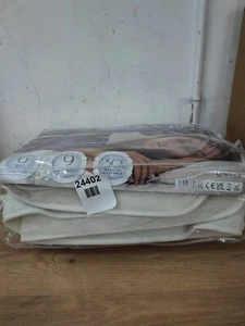 Heated Blanket Superking Luxury Fleece Electric Fitted Mattress Dual Control - Picture 1 of 4