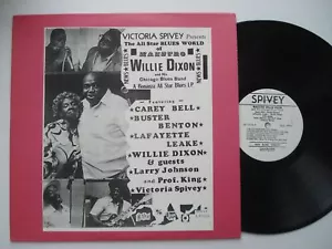 WILLIE DIXON Maestro All Star Blues Band NM-SPIVEY original vinyl LP ultrasonic - Picture 1 of 4