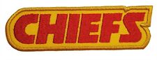 Kansas City Chiefs Super Bowl NFL Football Embroidered Iron on Patch 4" x 1.2"