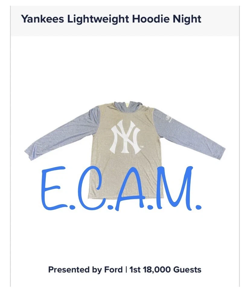New York Yankees Yankee Stadium SGA Replica Lightweight Sweatshirt Hoodie XL ⚾️ - Image 1 of 1