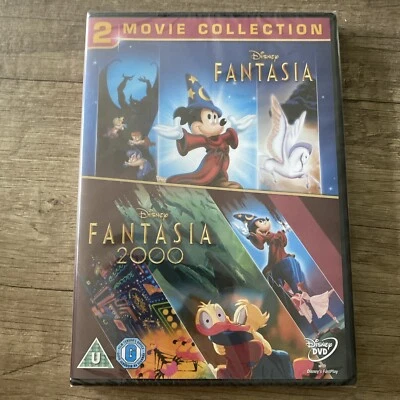 Fantasia/ Fantasia 2000 NEW SEALED  DVD SLIM BOX SET - Image 1 of 3