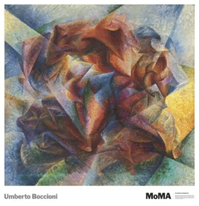 Dynamism of A Soccer Player, 1913 - Umberto Boccioni Art Print MOMA Poster 28x29 - Picture 1 of 1