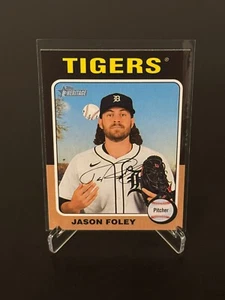Jason Foley [High Number Short Print] #718 2024 Topps Heritage High Number - Bild 1 von 2