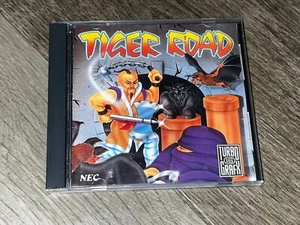 Auténtico Tiger Road TurboGrafx-16 completo en caja - Imagen 1 de 6