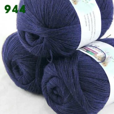 Sale 3 Skeins x 50g Soft Acrylic Wool Cashmere Hand Knit Fine Crochet Yarn 944 - Image 1 of 4