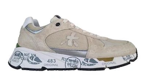 Premiata Sneakers Pour Homme En Tissu Et Daim Vintage MASE_6628 Corde - Imagen 1 de 7