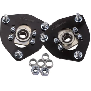 Front Camber Plate Plates Top Mount For Nissan Silvia S13 200SX 89-94 2 Pieces - Picture 1 of 12
