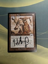Mtg artist proof Medicine Bag Exodus signed