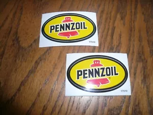 Pennzoil Sticker - Vintage - Zwei für einen Preis - Bild 1 von 2