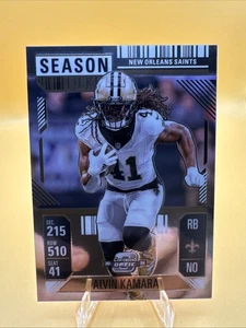 Tarjeta Alvin Kamara 2024 Contenders Optic Season Ticket RB New Orleans Saints - Imagen 1 de 4