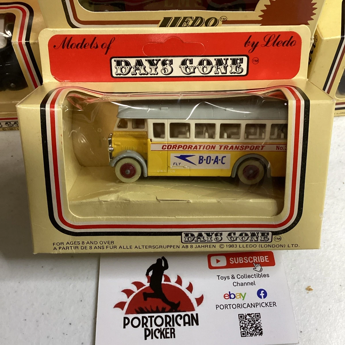 DAZS GONE ロンドンバス Lledo(レド)社/イングランド製【美品】 DAZS GONE ロンドンバス Lledo(レド)社/イングランド製【美品】 2025年