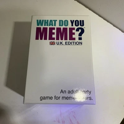 What Do You Meme? Adult Party Game UK Edition - Image 1 of 4