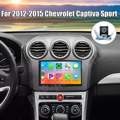 Radio GPS estéreo para automóvil Apple CarPlay Android para Chevrolet Captiva Sport 2012-2015 Foto 1 de 4