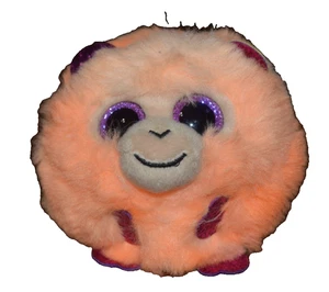 Ty Puffies COCONUT the Monkey Plush Stuffed Animal Toy - Picture 1 of 2