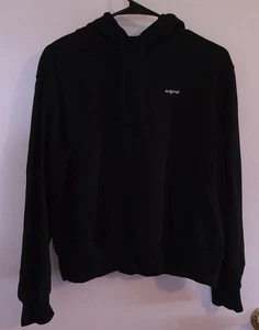 Divided H&M Original Basic Black Hoodie Pullover Sweatshirt Women's Uni Sz Small - Picture 1 of 4