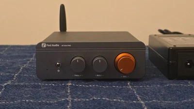 Fosi Audio BT20A PRO Amplificatore HiFi Classe D Bluetooth 5.0 Home Stereo UK 32V - Immagine 1 di 3