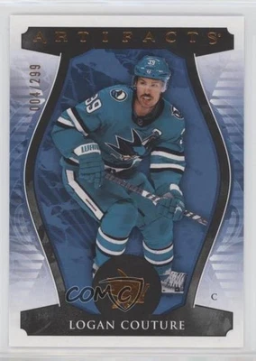 2023-24 Upper Deck Artifacts Copper /299 Logan Couture #87 - Image 1 of 2