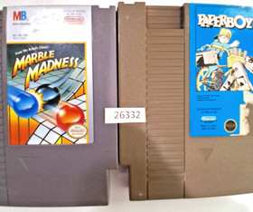 2 Videojuegos Nintendo NES Paperboy + Marble Madness 26332 wt12