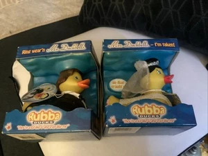 Rubba Ducks Mr. & Mrs.Duckbells Bride & GroomJust Married Ducks - Picture 1 of 13