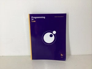 Programming in Lua Second Edition - Paperback By Roberto Ierusalimschy - Picture 1 of 4