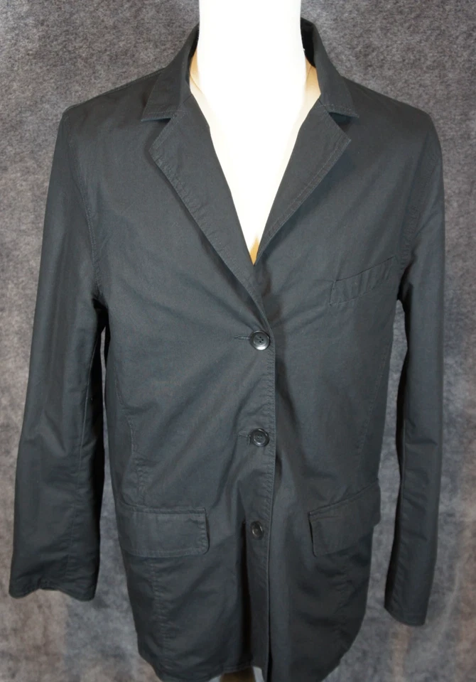 Chaqueta/abrigo negro reversible Kenneth Cole New York para hombre talla mediana Foto 1 de 4