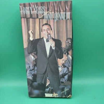 The Artistry of Tony Bennett Forty Years (Cassette, 4 Tapes) Box Set COMPLETE VG - Image 1 of 4