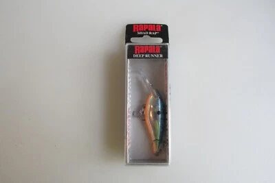 Box #4 Rapala Shad Rap SR-5 CBSD Chrome Blue Shad Color Crankbait New In Box