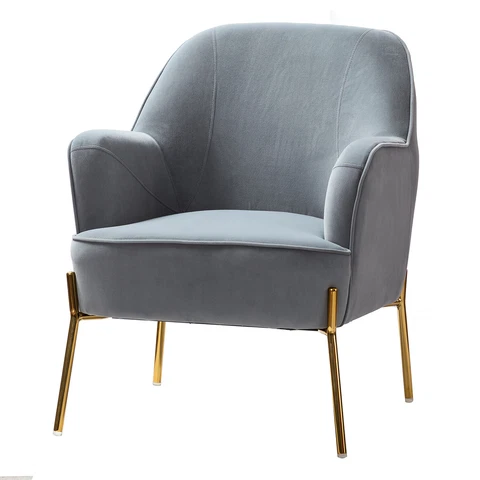 Karat Home Nora Accent Chair - Gray  MSRP $296.67 Cover