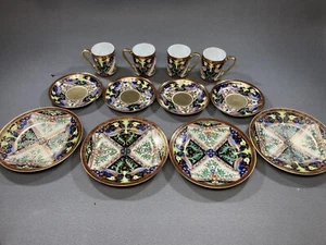 12 Pcs Morimura Nippon Japan Hand Painted China Set Noritake Mandarin Duck - Picture 1 of 7