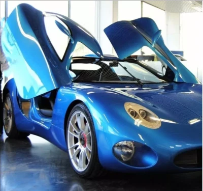 Toroidion HyperCar SuperCar Exótico LeMans Coche de Carreras Construido a Medida MODELO A ESCALA 1:12 Foto 1 de 4