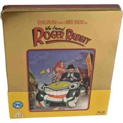 Who Framed Roger Rabbit Steelbook Zavvi Exclusive (Gold Anniversary) Brand New Foto 1 de 4