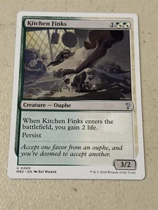 mtg white border Kitchen Finks, Mystery Booster 2, unplayed - Picture 1 of 1