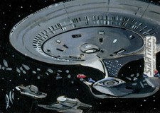 Star Trek TNG Portfolio Prints Series 2 Sketch Card By Lee Lightfoot