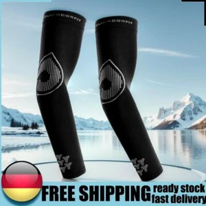 Ice Silk Cooling Arm Sleeves Breathable Quick Drying for Fishing Hiking Running - Bild 1 von 18