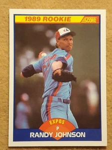 Randy Johnson 1989 Score #645 Montreal Expos Rookie Card - Picture 1 of 2