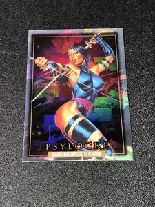 Psylocke 2024 Skybox Marvel Masterpieces ’92 Platinum #65 Holofoil - Picture 1 of 2