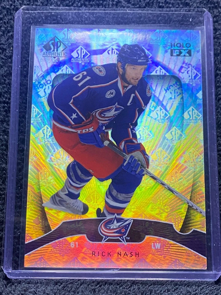 2009-10 SP Authentic - Holo FX - #FX31 Rick Nash - Image 1 of 2