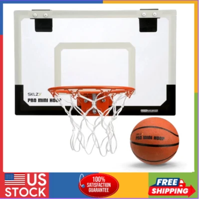 Mini aro de baloncesto interior SKLZ Pro, sobre puerta, portátil para hogar y oficina Foto 1 de 4