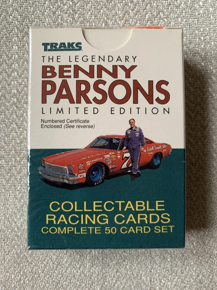 The Legendary Benny Parsons Limited Edition 1992 Traks 50 Racing Card Set - Image 1 of 4