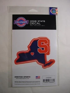 NEW - SISKIYOU SPORT HOME STATE DECAL - SYRACUSE ORANGE - Picture 1 of 2