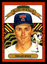 1990 Donruss Nolan Ryan HOF King of Kings Texas Rangers #NNO NM-MINT