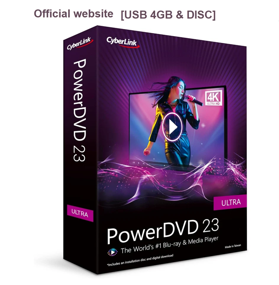 Updates to FULL version of PowerDVD 23 Ultra with Lifetime license for PC. - Image 1 of 1