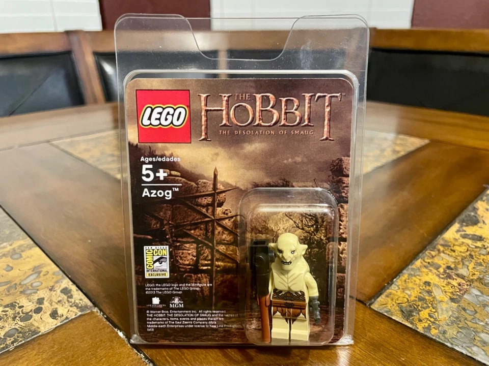 乐高 HOBBIT AZOG 迷你雕像 2013 SDCC 非常罕见! — 第 1/3 张图片
