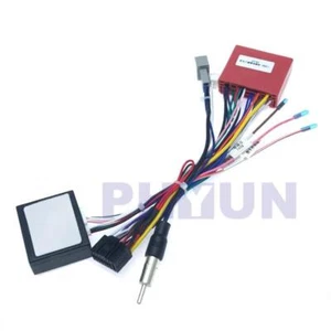 Car 16pin Wiring Harness Power Cable Adapter W/Canbus Box For Mazda 3/5/6/8/CX-7 - Picture 1 of 5