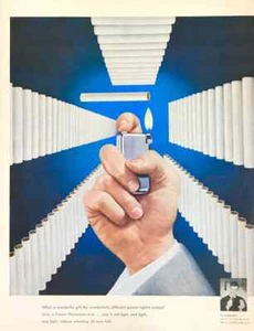 1951 Parker Flaminaire Lighter Father's Day Time PRINT AD What a Wonderful Gift - Picture 1 of 1