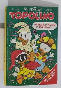 75341 TOPOLINO libretto n. 1420 - Disney 1983 + Figurine - Foto 1 di 1