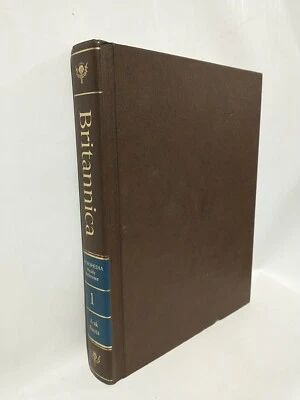 The New Encyclopedia Britannica 1989 Volume 1 A-ak Bayes Leather Cover Book - Image 1 of 4