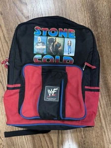 WWF Stone Cold Steve Austin Wrestling Vintage Backpack Rucksack Bag WWE 3:16 - Picture 1 of 10