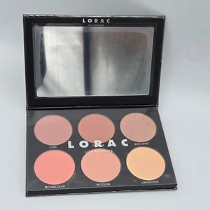 LORAC Blush Shine Bright Color Source Light Source Cheek Palette 6 Colors Spring - Picture 1 of 4